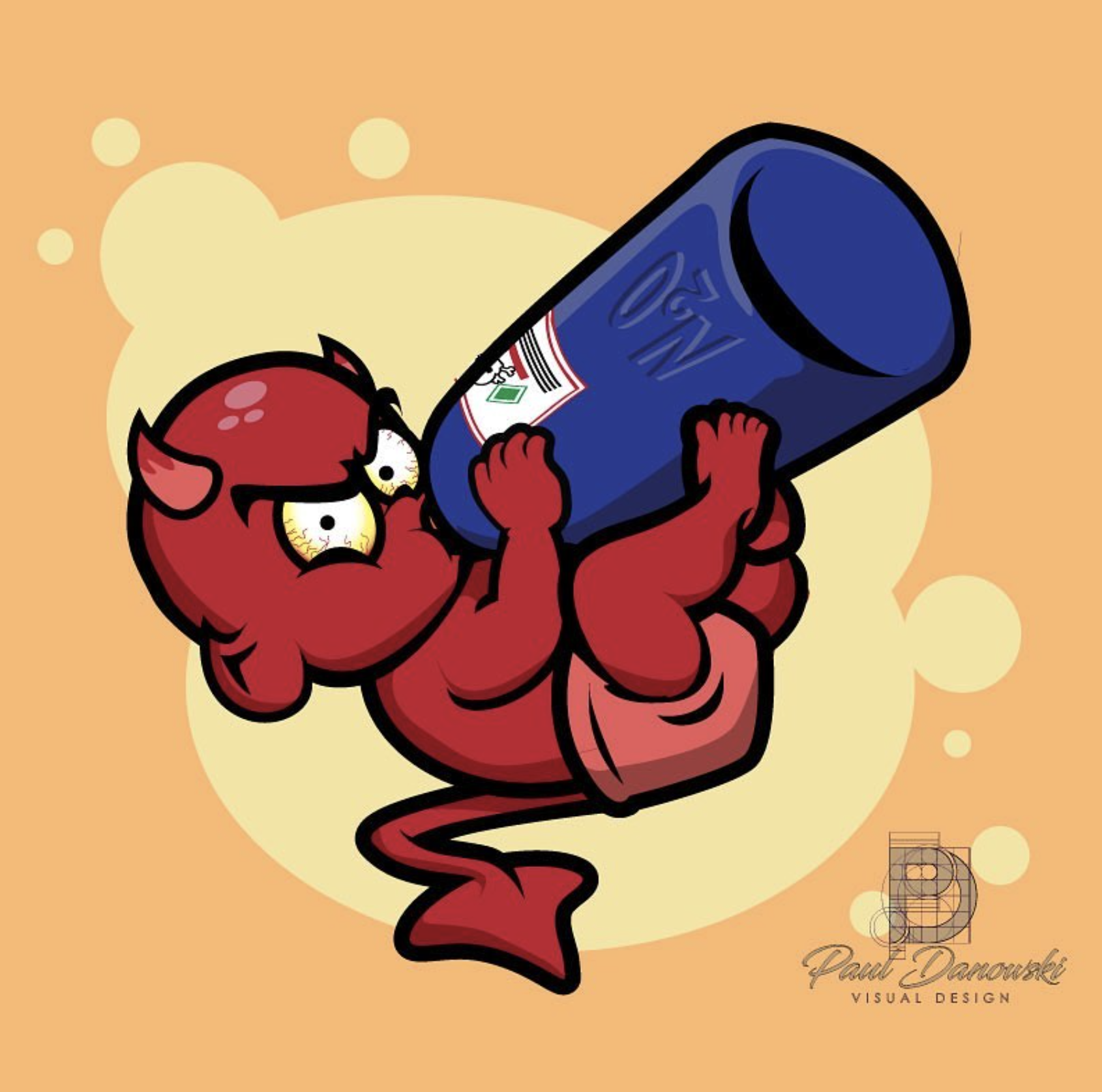 Devil Baby character illustration