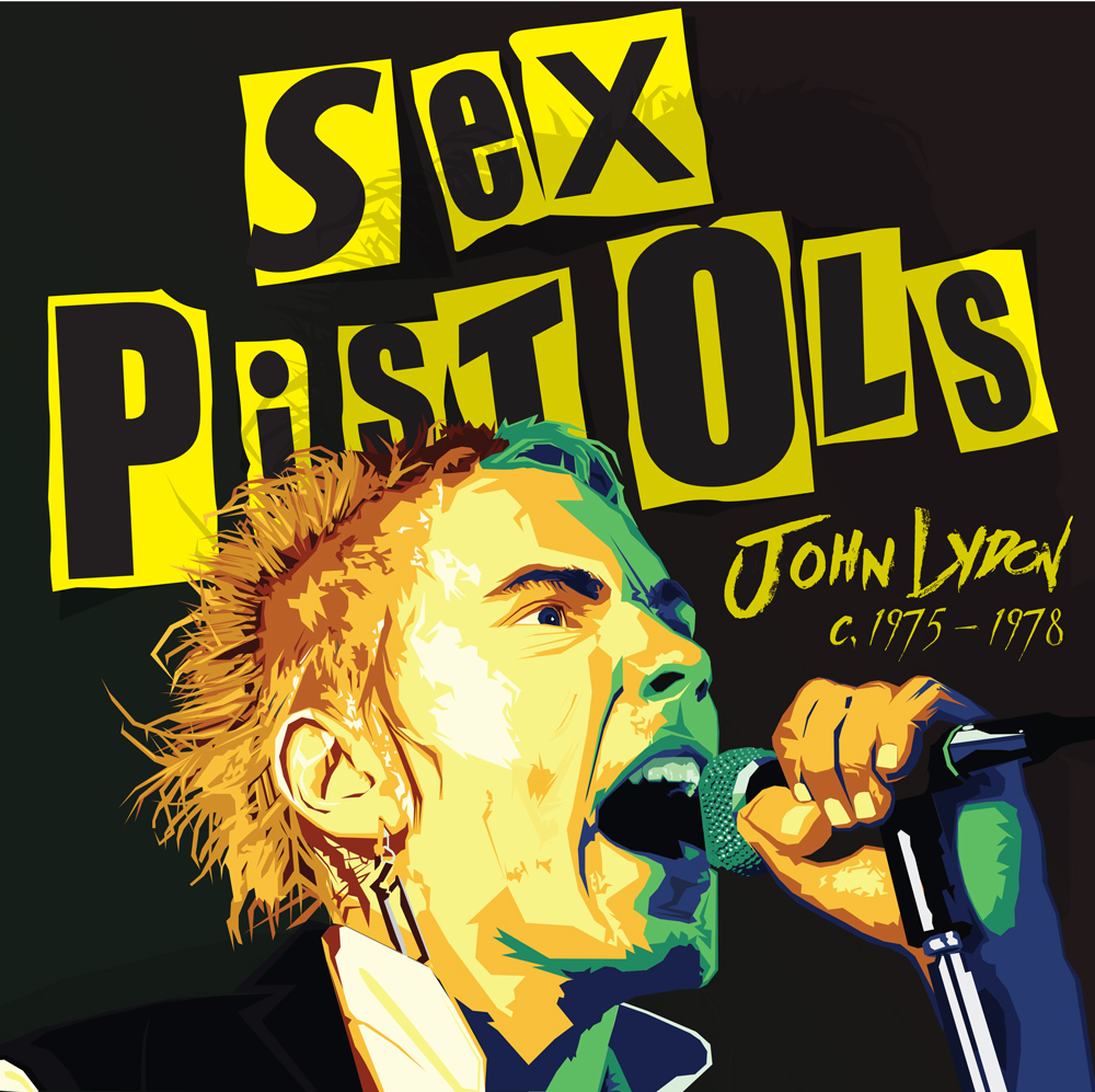 John Lydon digital portrait