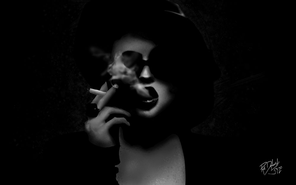 Marla digital portrait