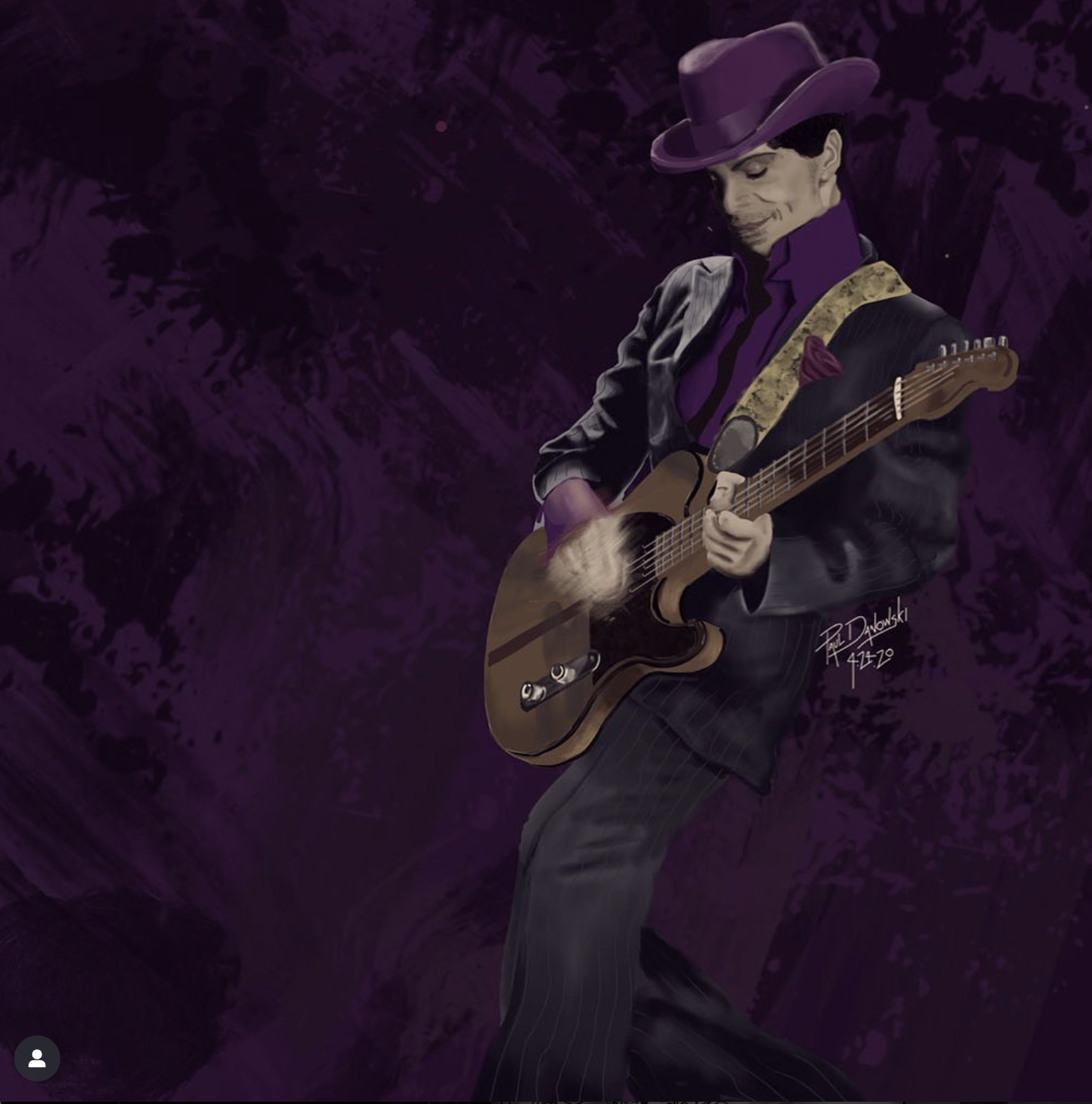 Prince digital portrait